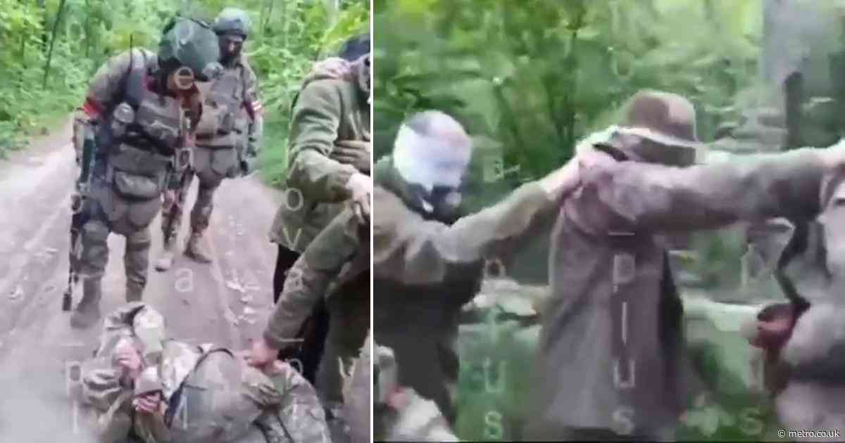 Putin’s troops smile as they expose their own war crimes by torturing POWs
