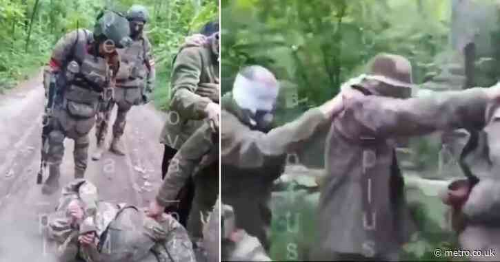 Putin’s troops smile as they expose their own war crimes by torturing POWs