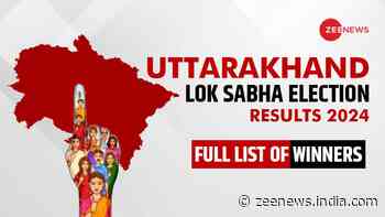 Uttarakhand Lok Sabha Elections Results 2024: Check Constituency Wise Full List of Winners/Losers Candidate Name, Total Vote Margin and more