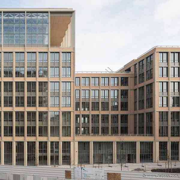 Dream completes mass-timber office building for Athletes' Village in Paris