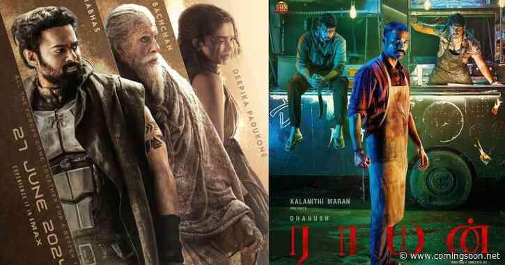 South Indian Movies Releasing in June 2024: Kalki 2898 AD, Raayan & More