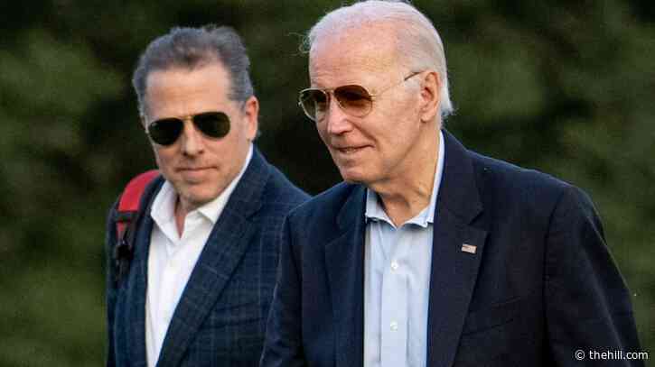 Biden vows to 'be there' for his son Hunter, but won't comment on gun trial