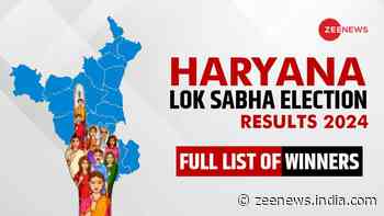 Haryana Lok Sabha Elections Results 2024: Check Constituency Wise Full List of Winners/Losers Candidate Name, Total Vote Margin and more