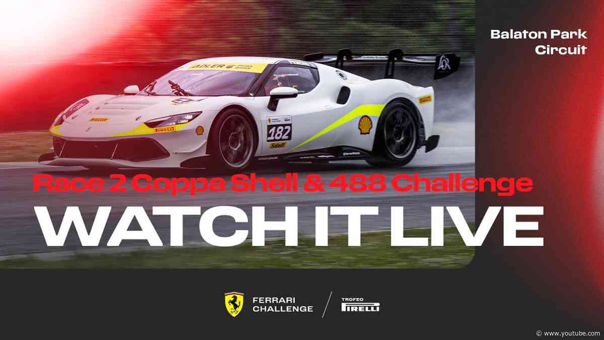 Ferrari Challenge Europe - Balaton, Race 2 - Coppa Shell & 488