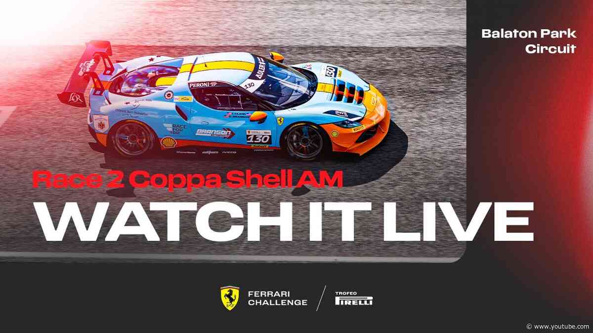 Ferrari Challenge Europe - Balaton, Race 2 - Coppa Shell AM