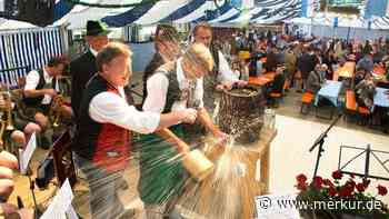 Das Bier fließt auf dem Haushamer Volksfest bis zum 9. Juni