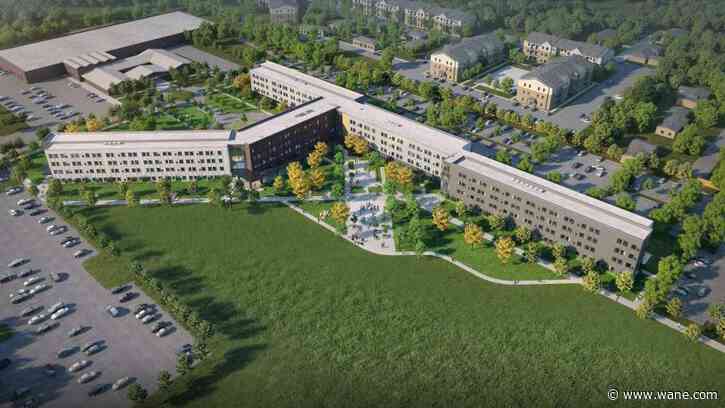 To address student housing needs, Purdue Fort Wayne unveils plans for four-story apartment complex