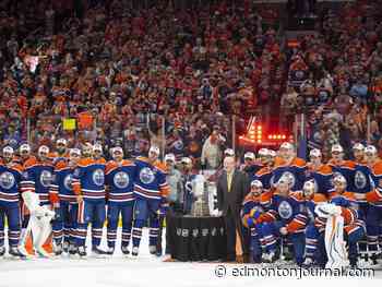 Edmonton Oilers take hands-off approach with winning the Campbell Bowl