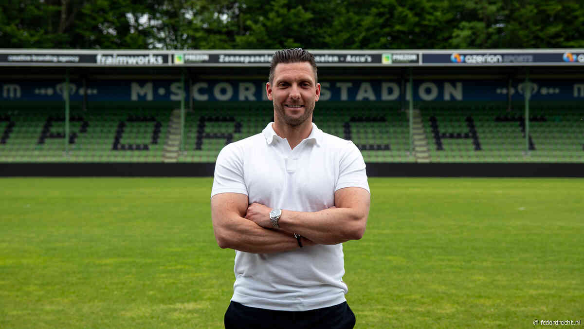 Melvin Boel nieuwe trainer FC Dordrecht