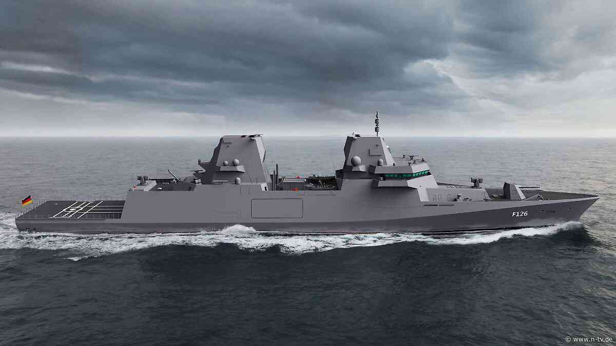 Erste Fregatte auf Kiel gelegt: Pistorius fordert weitere F126-Kampfschiffe für die Marine