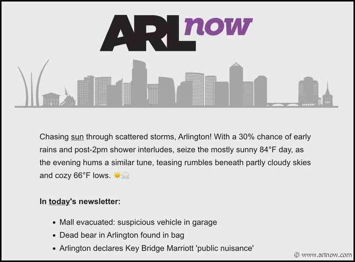 ARLnow to discontinue AI-generated email newsletter