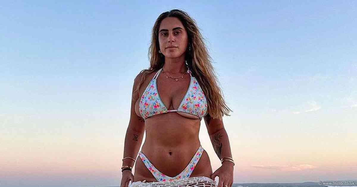 Curvy model strips down to tiny bikini to show 'bodies are meant to jiggle'