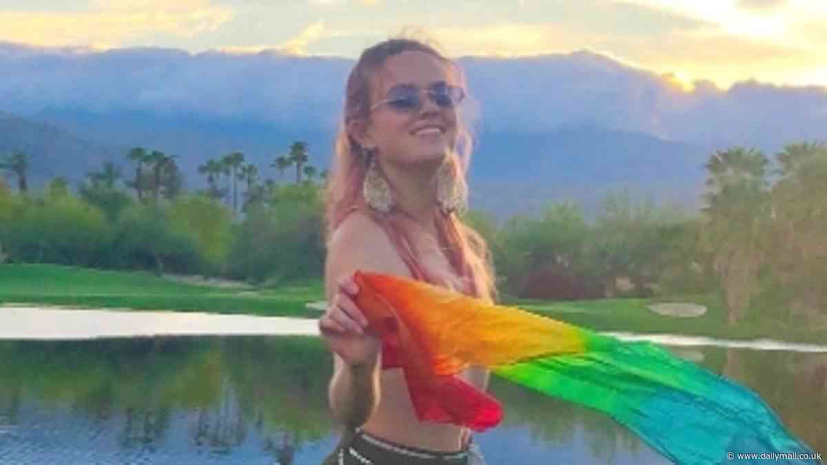 Reese Witherspoon's daughter Ava Phillippe waves rainbow flag as she kicks off Pride Month - two years after opening up about her sexuality