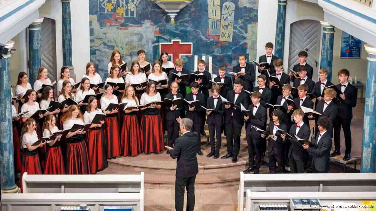Tournee-Abschluss in der Stadtkirche: Altensteiger Publikum feiert Kantorei