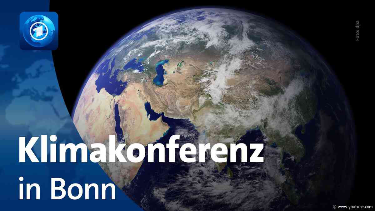 Vorbereitung der Weltklimakonferenz in Bonn