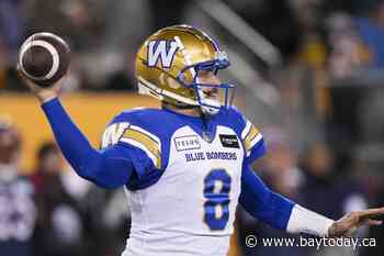 Deep, talented Blue Bombers look for fifth straight trip to Grey Cup