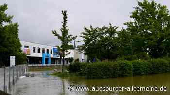 Donaubad bleibt wegen des Hochwassers weiter geschlossen