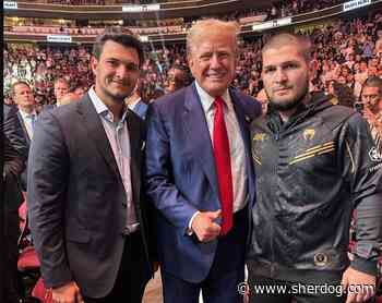 Coach Reveals Khabib Nurmagomedov’s Conversation with Donald Trump at UFC 302