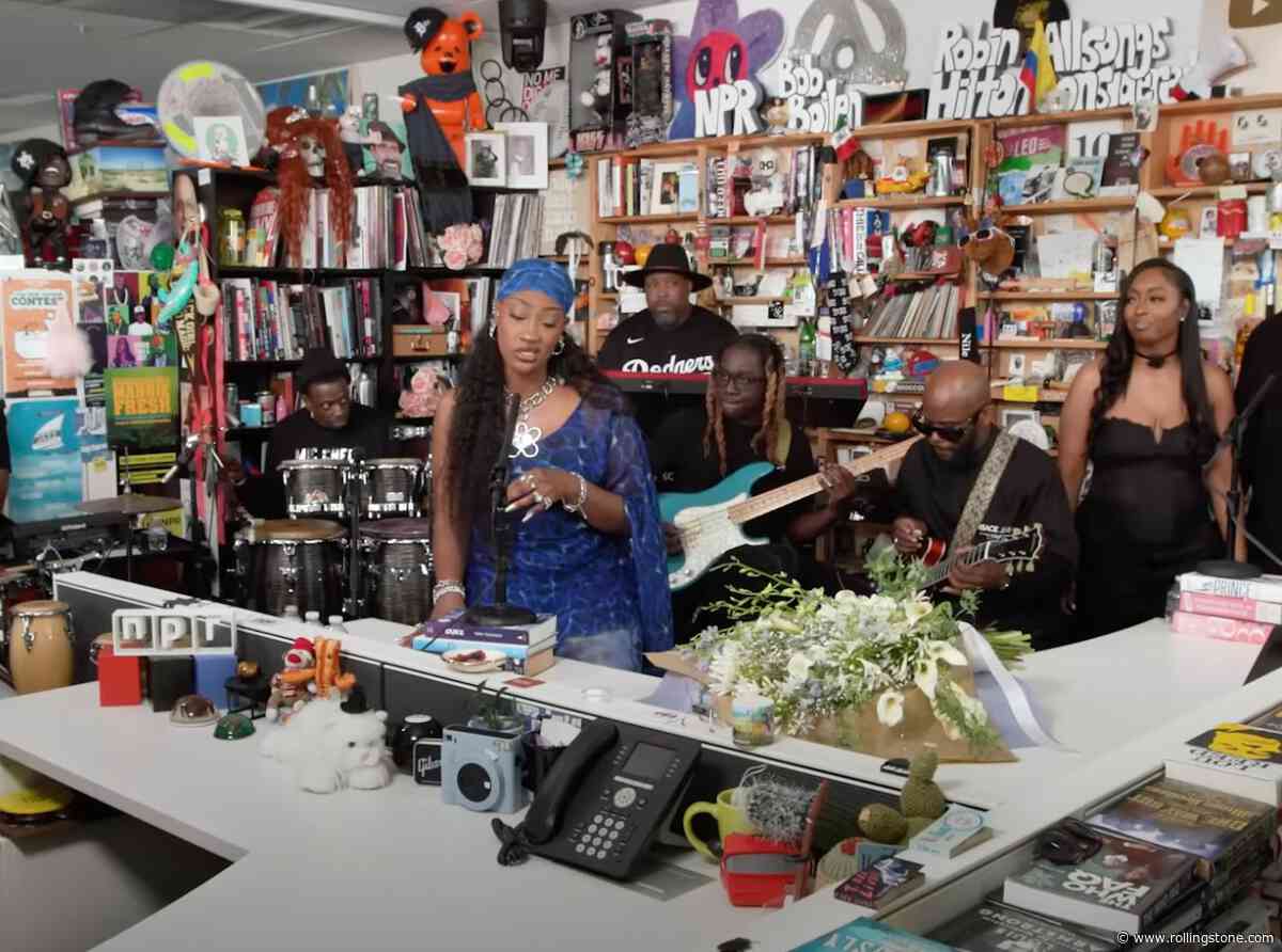 Tems Debuts New Song ‘Unfortunate’ During NPR ‘Tiny Desk’ Concert