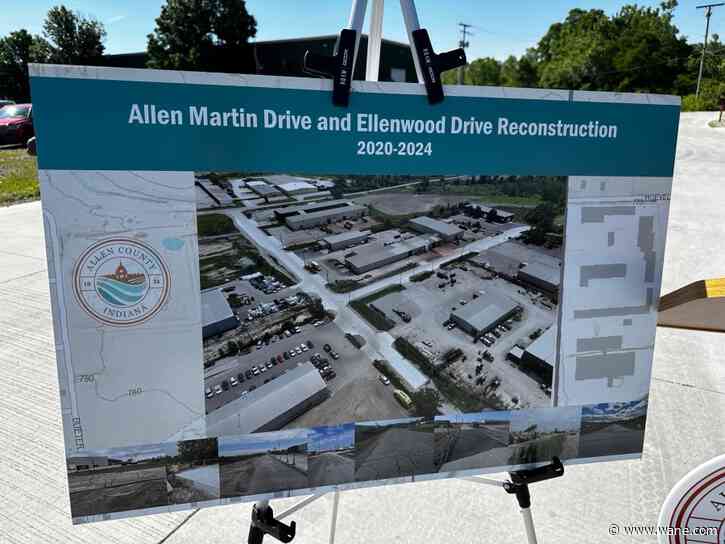 Allen County touts completion of innovative road project