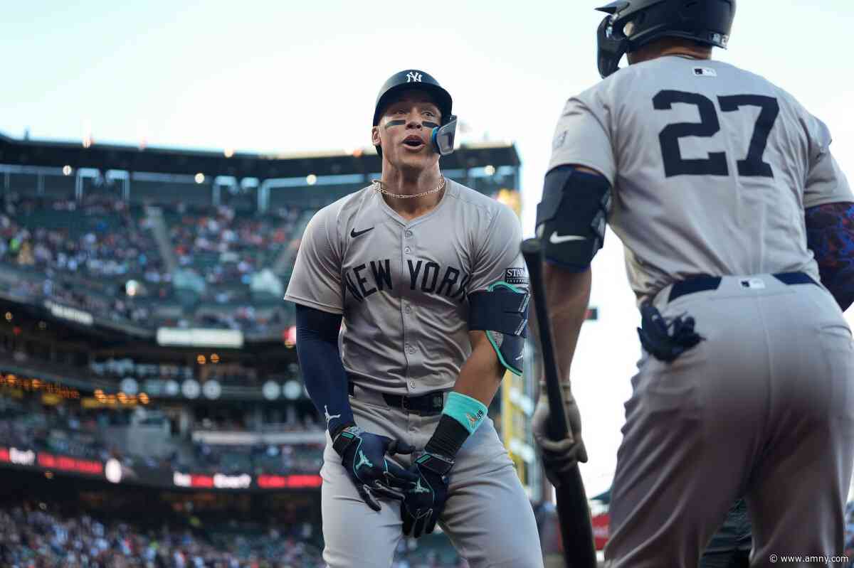 Yankees’ Aaron Judge, Luis Gil sweep May AL awards