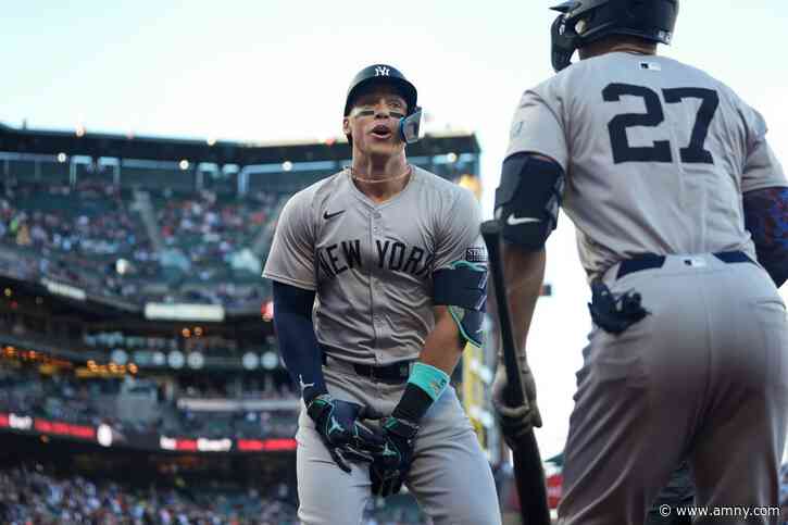 Yankees’ Aaron Judge, Luis Gil sweep May AL awards