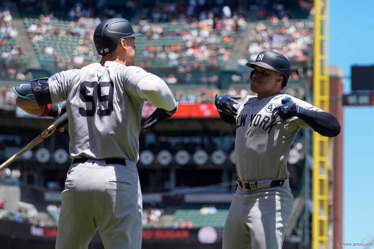‘Savage at-bats’: Judge, Soto powering revamped Yankees offense
