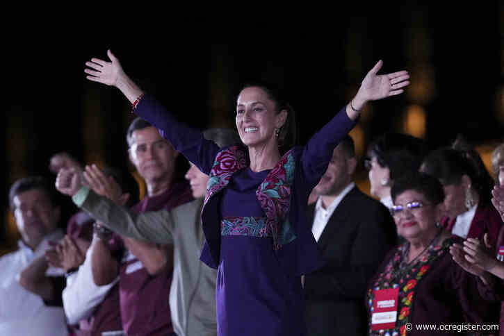 Claudia Sheinbaum becomes first female president of Mexico