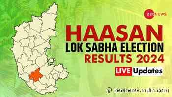 hassan karnataka mp lok sabha election result live coverage Winners loser candidate name 2024 total votes margin bjp jd Prajwal revanna  eci gov in