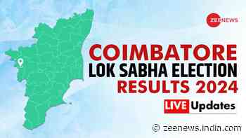 Coimbatore kerala lok sabha election result live coverage Winners loser candidate name 2024 total votes margin bjp cpim dmk aiadmk eci gov in