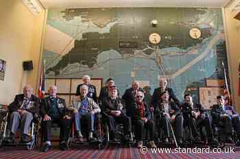 D-Day veterans recall sad memories as they gather at invasion planning HQ