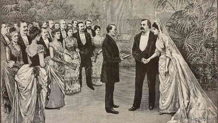 Grover Cleveland, Frances Folsom's wedding: The only U.S. president to marry inside the White House