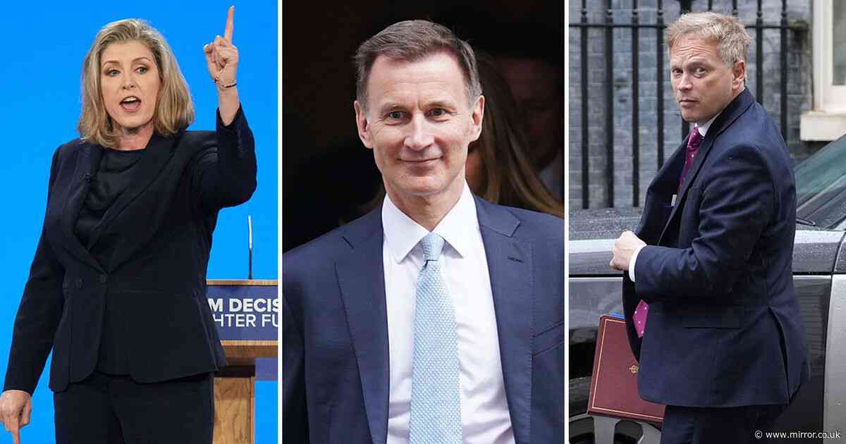 The 12 Tory Cabinet ministers set to lose seats according to bombshell poll