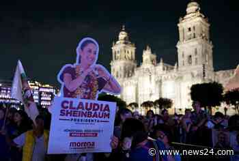 News24 | UPDATE | Claudia Sheinbaum wins Mexico's election by a landslide