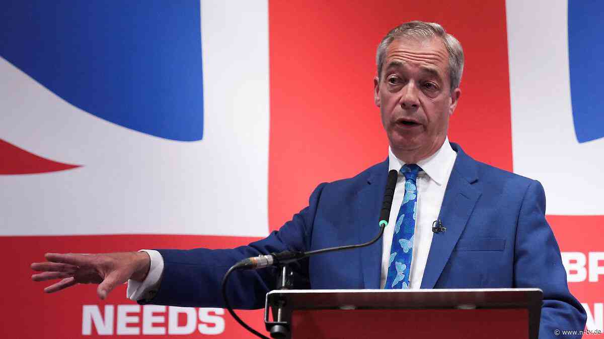 Kehrtwende des 60-Jährigen: Farage nimmt doch Anlauf aufs Unterhaus - zum achten Mal