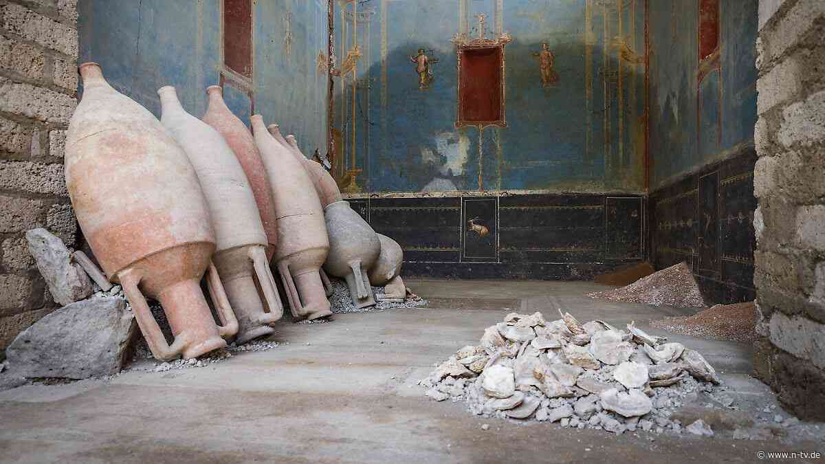 Prunkvoller Raum für Religiöses: Archäologen legen Sacrarium in Pompeji frei