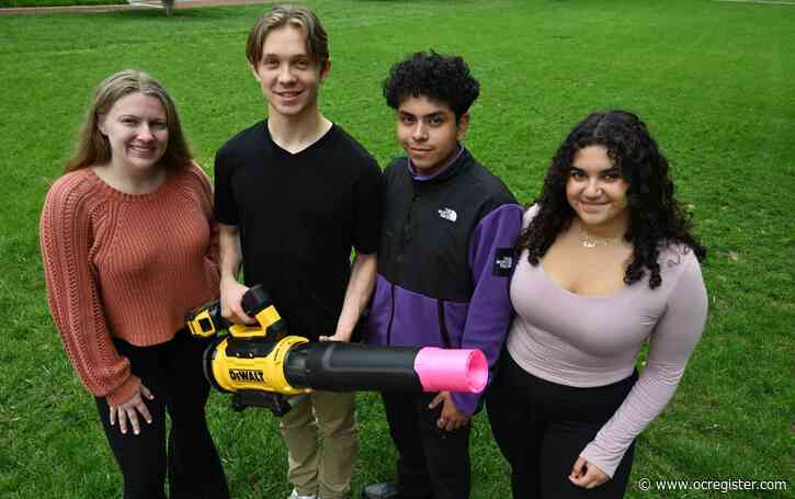 A quieter leaf blower? These undergraduates found a way.