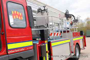 Three fire engines called to Ponteland industrial estate after blaze broke out in old BT building