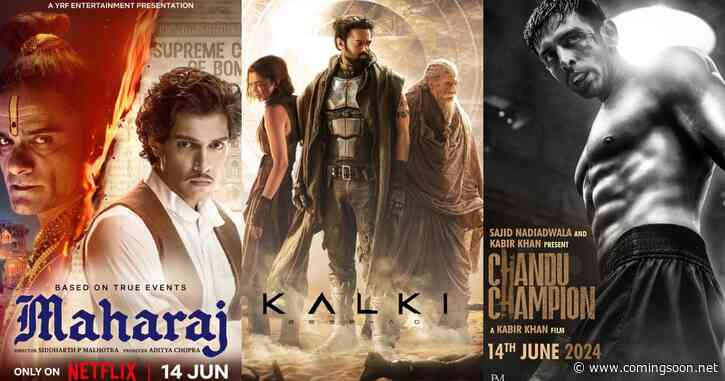 Upcoming Indian Movie Releases in June 2024: Kalki 2898 AD, Munjya, Chandu Champion & More