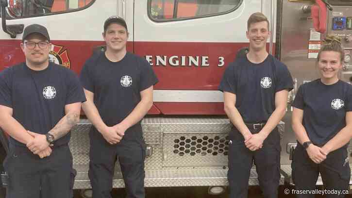 Mission Fire Rescue Service welcomes 10 new firefighters
