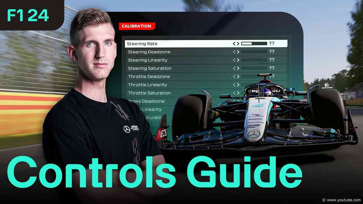 F1 24 • Beginner Controls Guide - (Controls, Calibration, Force Feedback & More!)