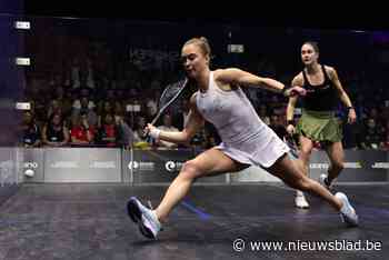 Nele en Tinne Gilis bereiken in Birmingham derde ronde op British Open squash