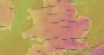Britain forecast 30C scorcher as weather maps turn red - where will see heatwave