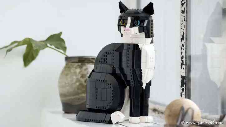 New Lego Set Lets You Build A Cat Wearing A Tuxedo