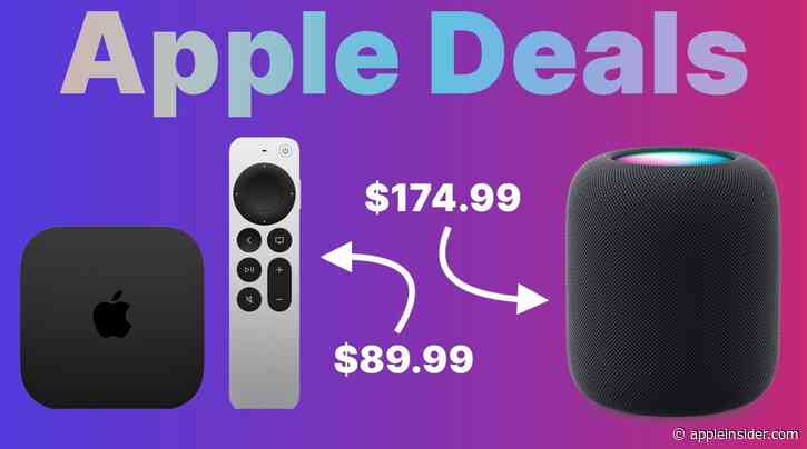 Killer deals: Apple TV 4K drops to $89.99, HomePod 2nd Gen dips to $175