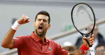 Djokovic naar kwartfinales na fraaie comeback: ‘Weet niet hoe ik heb kunnen winnen’