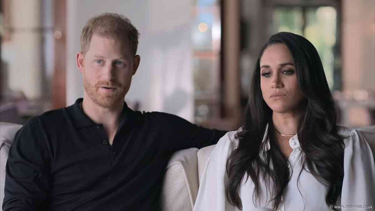 Meghan and Harry's Netflix show takes a dive as rivals Victoria and David Beckham's very candid docuseries hits No. 1