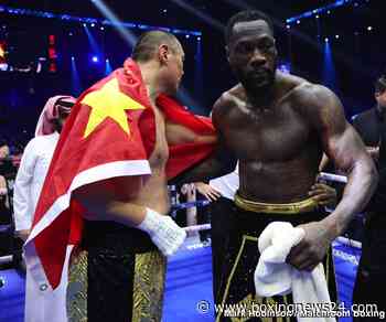 Zhilei Zhang Shows Class, Thanks Saudi Arabia and Deontay Wilder After Knockout Win