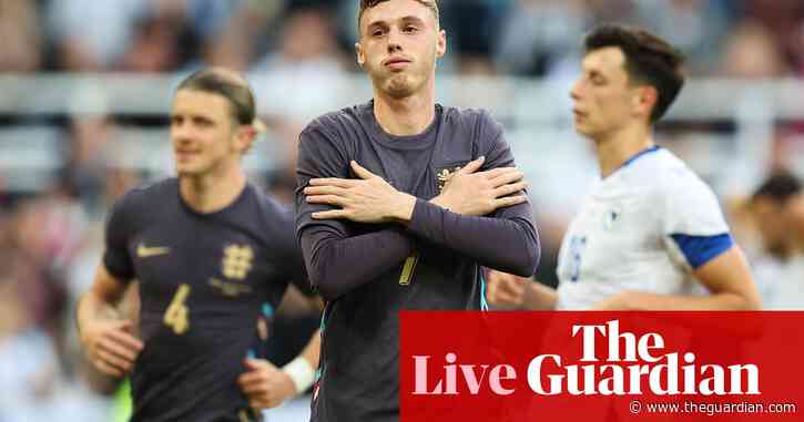 England 3-0 Bosnia and Herzegovina: Euro 2024 warm-up – as it happened