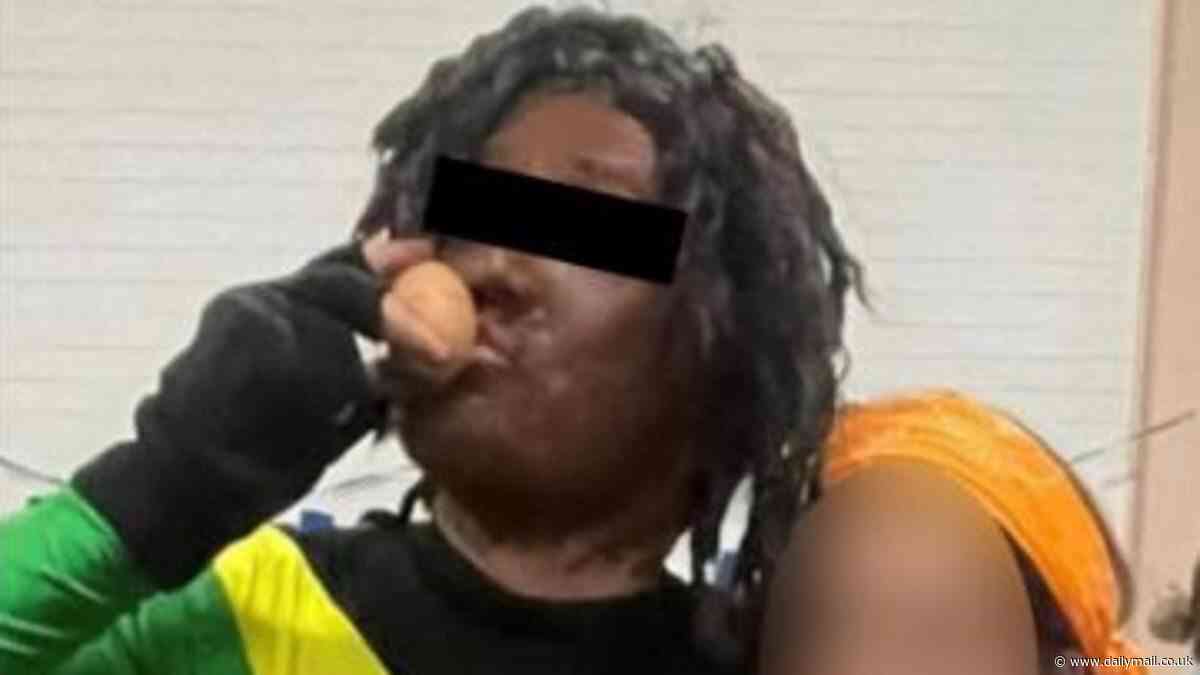 Outrage after father wears BLACKFACE to a fundraiser at North Woodvale Primary School and leaves with the best dressed prize
